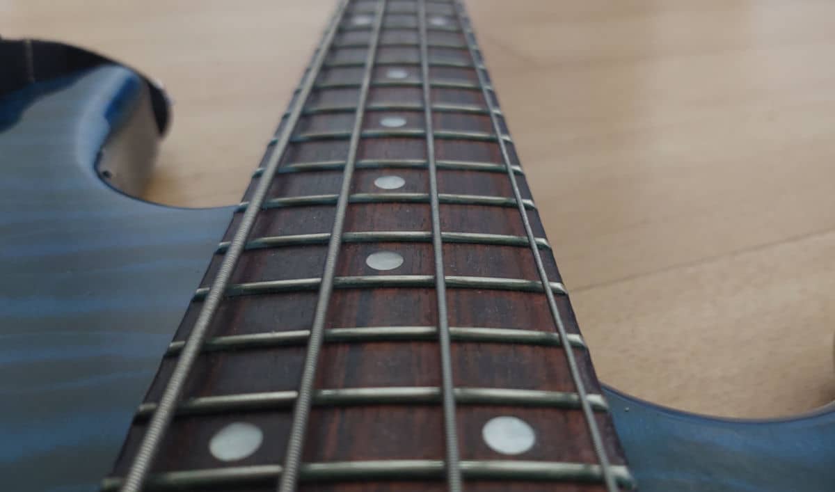 bass with 24 frets