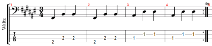 easy matlz for 4-string bass guitar