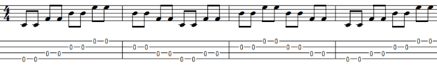 metal bass exercise for building speed 3