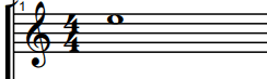 Highest note of a 21 fret bass on treble clef