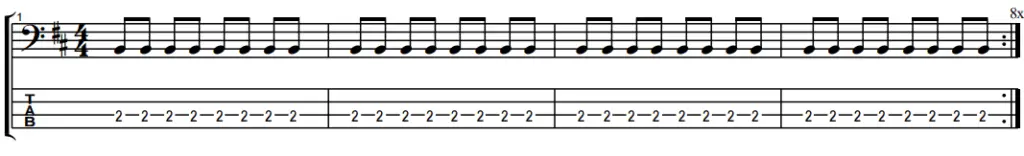 thunderstruck by acdc bass tablature