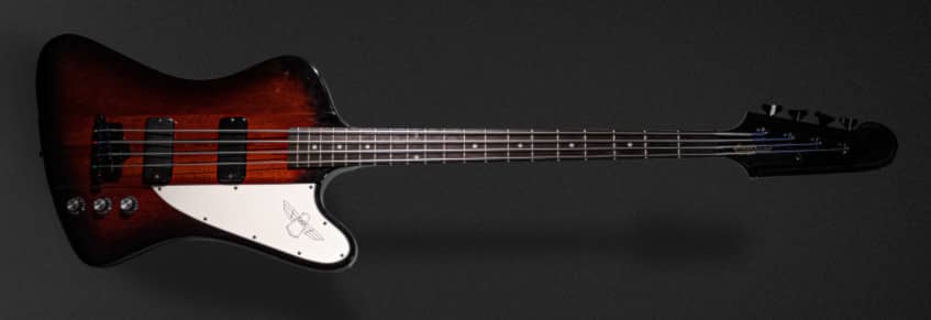 4-string thunderbird bass guitar