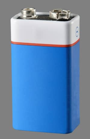9v battery used in active basses